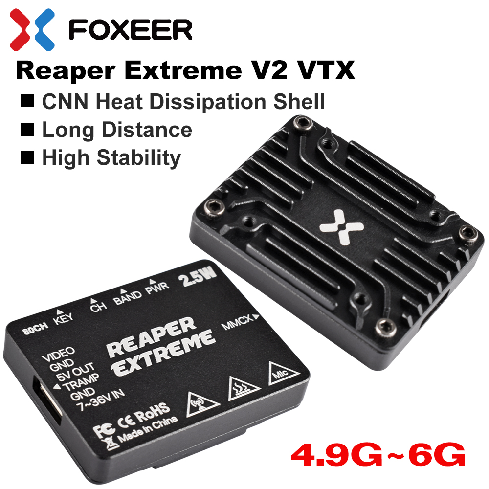 Foxeer 5.8g Reaper Extreme V2  - Foxeer Reaper Extreme 2.5W Vtx 评论和价格