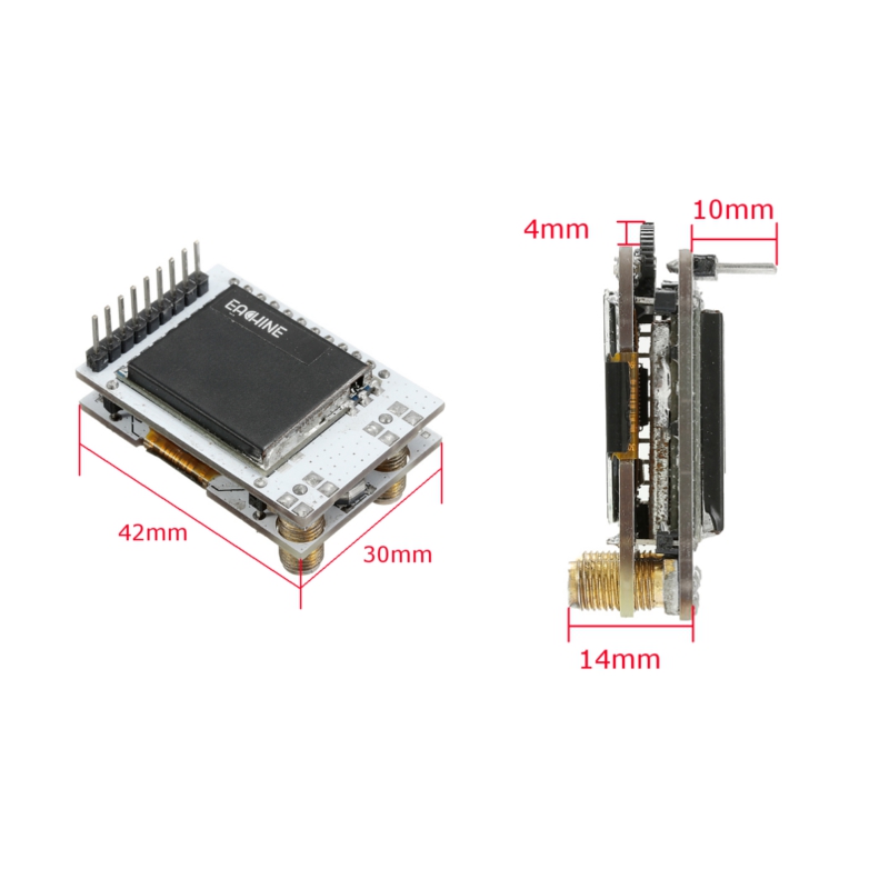 Eachine PRO58 RX Diversity 40C - Foxeer Reaper Extreme 2.5W Vtx 评论和价格